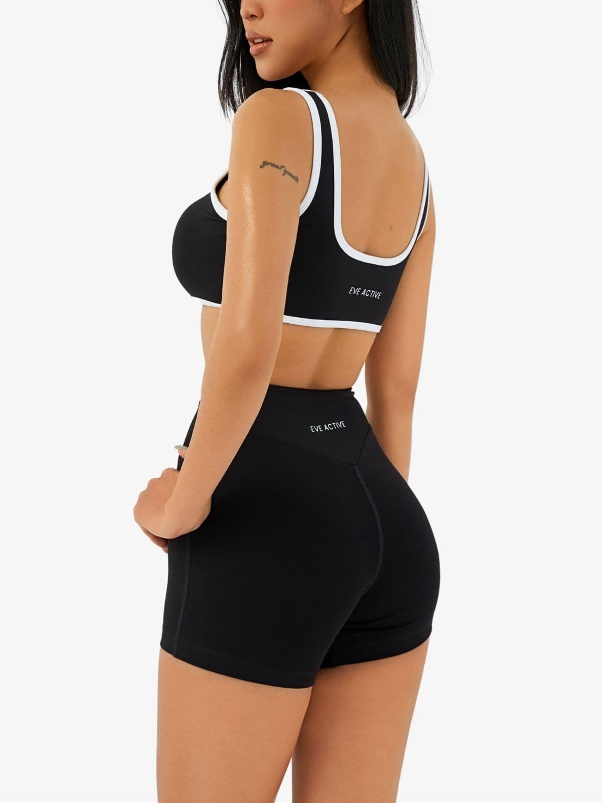 EVE Core Shorts | Black - góc nhìn 2